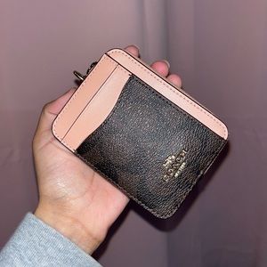 Coach Zip Card Case